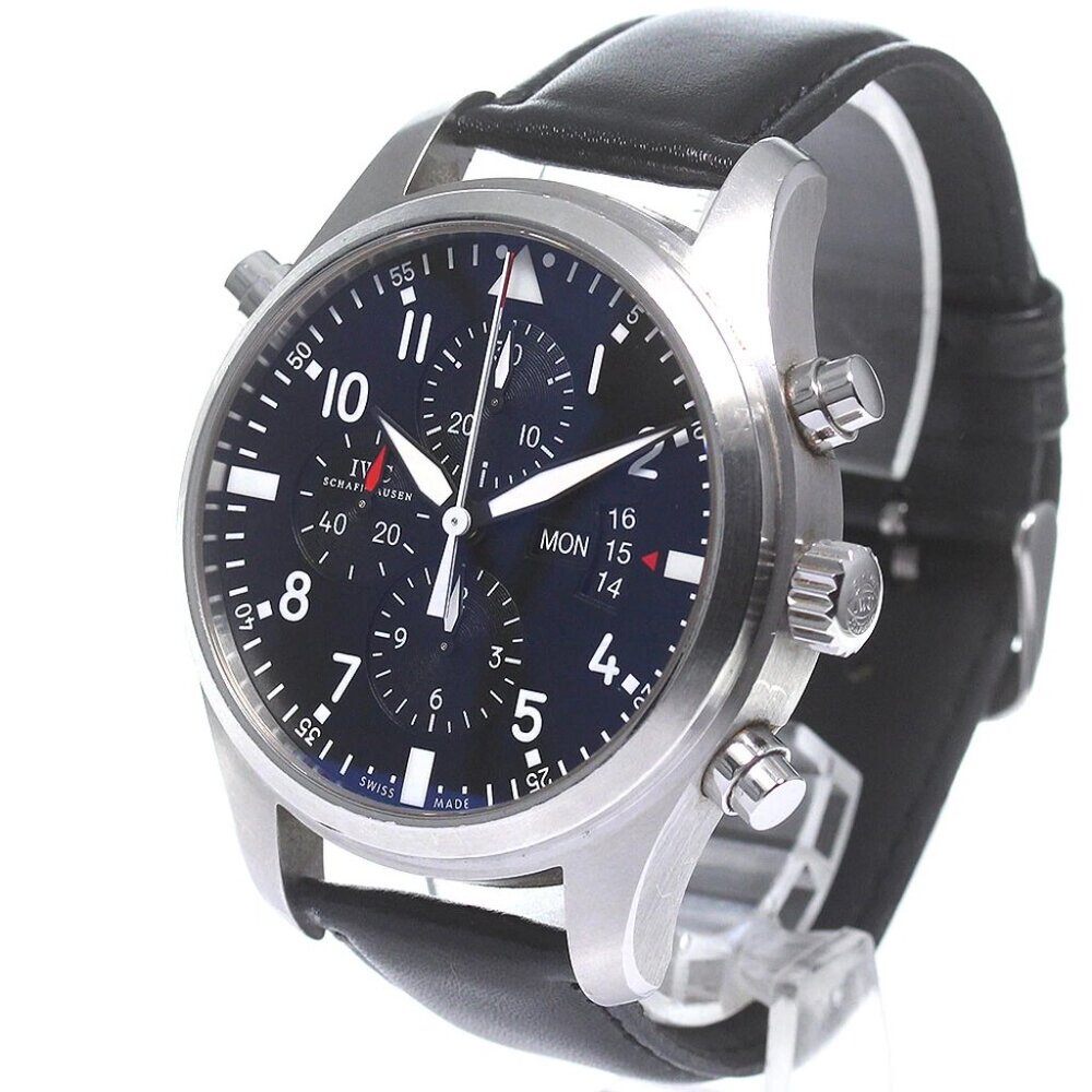 IWC Pilot watch IW377801 Double Chronograph Day-date Automatic Men's_826541